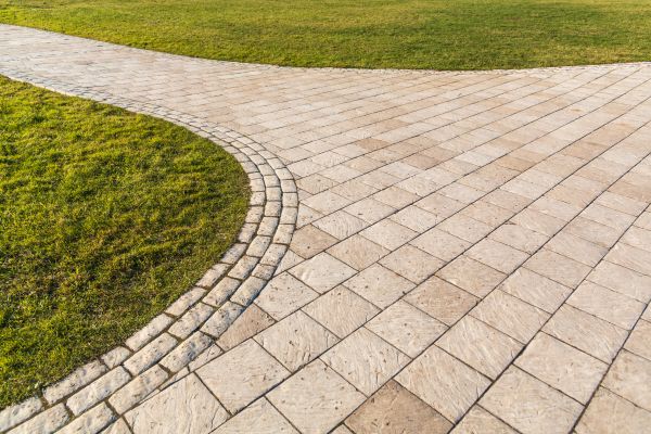 Paver Pathway Installation in Greenville