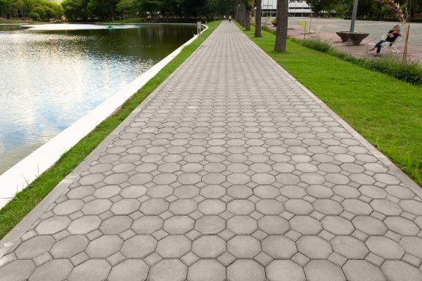 Pathway Pavers Installation in Greenville