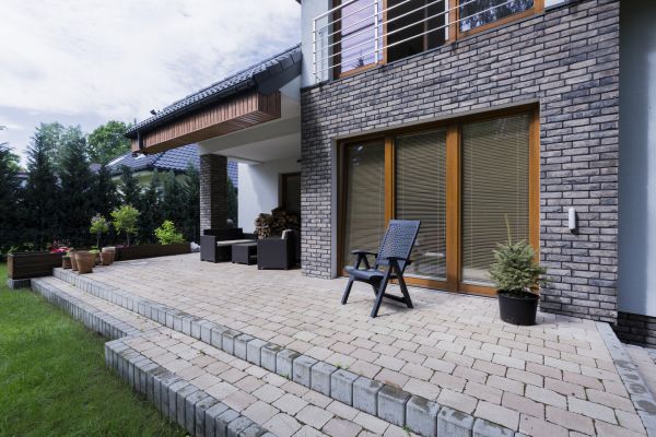 Backyard Paver Installation in Greenville