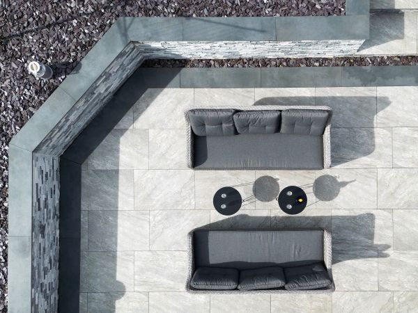 Porcelain Patio Installation in Greenville