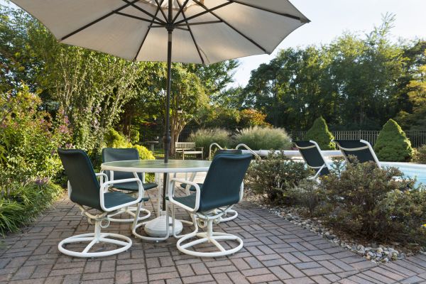 Paver Deck Construction in Greenville