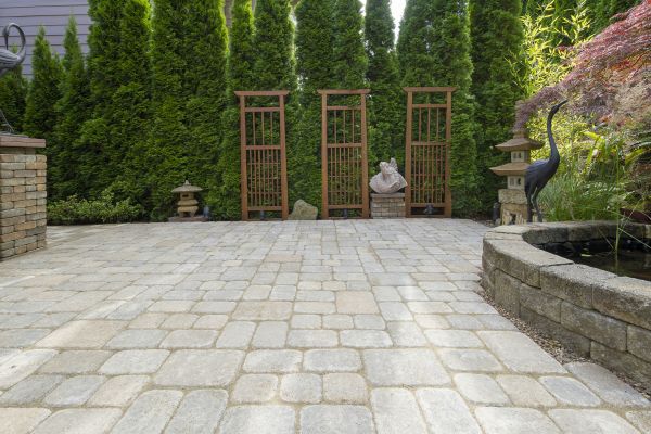 Backyard Hardscape Service in Greenville