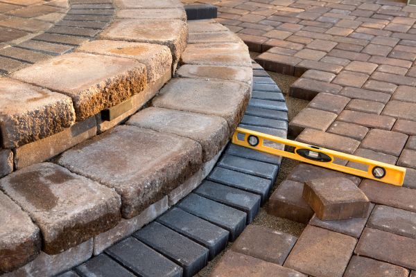 Sandstone Pavers Installation in Greenville