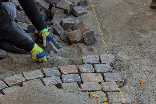 Patio Stones Installation in Greenville