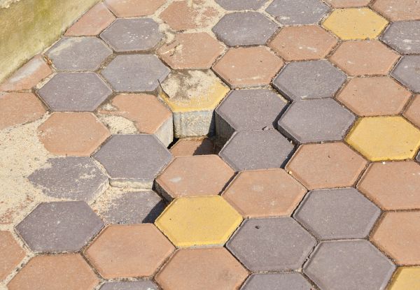 Patio Pavers Replacement in Greenville