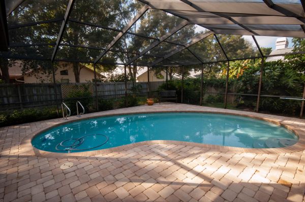 Pool Area Paving in Greenville
